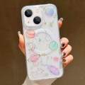 For iPhone 14 Plus Cosmic Star MagSafe TPU Phone Case(Transparent)