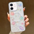 For iPhone  11 Cosmic Star MagSafe TPU Phone Case(Transparent)