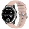 For Garmin D2 Air X10 43mm Cross Texture Silicone Watch Band(Pink)