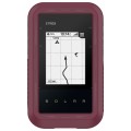 For Garmin eTrex Solar Stopwatch Silicone Protective Case(Wine Red)