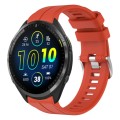 For Garmin Forerunner 965 22mm Solid Color Silicone Watch Band(Red)