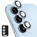 For Samsung Galaxy A55 ENKAY Hat-Prince 9H Rear Camera Lens Aluminium Alloy Tempered Glass Film(Ligh