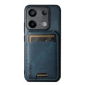 For Xiaomi 13 Pro Suteni H02 Leather Wallet Stand Back Phone Case(Blue)