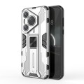 For  Huawei Pura 70 Supersonic Armor PC Hybrid TPU Phone Case(Silver)
