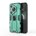 For Huawei Pura 70 Pro Supersonic Armor PC Hybrid TPU Phone Case(Green)