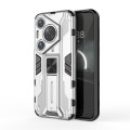 For Huawei Pura 70 Pro Supersonic Armor PC Hybrid TPU Phone Case(Silver)