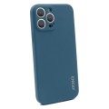 For iPhone 15 Pro Max ENKAY Liquid Silicone Soft Shockproof Phone Case(Dark Blue)