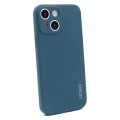 For iPhone 15 Plus ENKAY Liquid Silicone Soft Shockproof Phone Case(Dark Blue)