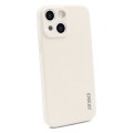 For iPhone 15 ENKAY Liquid Silicone Soft Shockproof Phone Case(Beige)