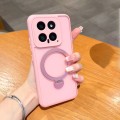 For Xiaomi 14 Pro Holder TPU Shockproof Phone Case(Pink)