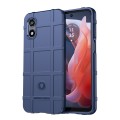 For Motorola Moto G Play 2024 Full Coverage Shockproof TPU Phone Case(Blue)