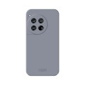 For OnePlus 12 MOFI Qin Series Skin Feel All-inclusive PC Phone Case(Gray)