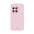For OnePlus 12 MOFI Qin Series Skin Feel All-inclusive PC Phone Case(Pink)