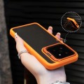 For Xiaomi 14 Pro Holder TPU Hybrid PC Phone Case(Orange)