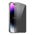For iPhone 14 Pro 2pcs ENKAY Hat-Prince 360 Degree Anti-peeping Privacy Full Screen Tempered Glass F