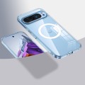 For Google Pixel 9 MagSafe Armor Clear TPU Hybrid PC Phone Case(Transparent)