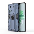 For OPPO Reno11 Pro Global Supersonic Armor PC Hybrid TPU Phone Case(Blue)