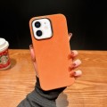 For iPhone 11 Vintage Denim Shockproof Magsafe Phone Case(Orange)