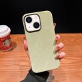 For iPhone 13 Vintage Denim Shockproof Magsafe Phone Case(Green)