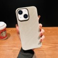 For iPhone 14 Vintage Denim Shockproof Magsafe Phone Case(Grey)