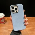 For iPhone 15 Pro Vintage Denim Shockproof Magsafe Phone Case(Blue)