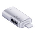 JS-103 7 Pin Male to USB+Type-C Female OTG Adapter(Silver)