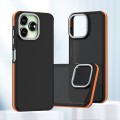 For ZTE Axon 50 Lite Dual-Color Shockproof TPU Phone Case(Orange)