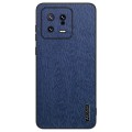 For Xiaomi  13 Tree Bark Leather Shockproof Phone Case(Blue)