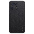 For Xiaomi Mix 4 Tree Bark Leather Shockproof Phone Case(Black)