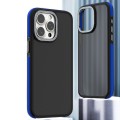 For iPhone 15 Pro Max Dual-Color Shockproof TPU Phone Case(Blue)