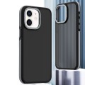 For iPhone 12 Dual-Color Shockproof TPU Phone Case(Grey)