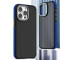 For iPhone 12 Pro Max Dual-Color Shockproof TPU Phone Case(Blue)