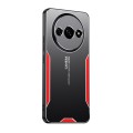 For Xiaomi Redmi A3 4G Blade Series TPU Hybrid Metal Phone Case(Red)