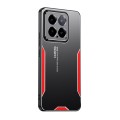 For Xiaomi 14 Blade Series TPU Hybrid Metal Phone Case(Red)