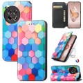 For OnePlus Ace 3 CaseNeo Colorful Magnetic Leather Phone Case(Colorful Cube)