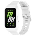 For Samsung Galaxy Fit 3 Integrated TPU Watch Band(White)