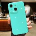 For iPhone 14 Plus Jelly Glitter Solid Color TPU Phone Case(Green)