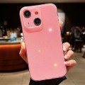 For iPhone 14 Plus Jelly Glitter Solid Color TPU Phone Case(Pink)