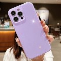 For iPhone 15 Pro Jelly Glitter Solid Color TPU Phone Case(Purple)