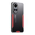 For OPPO Reno10 Pro Global Blade Series TPU Hybrid Metal Phone Case(Red)