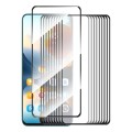 For vivo S18e 10pcs ENKAY Full Glue High Aluminum-silicon Tempered Glass Film