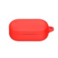 For OnePlus Buds V Silicone Earphone Protective Case(Red)