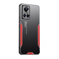 For Realme GT Neo3 Blade Series TPU Hybrid Metal Phone Case(Red)