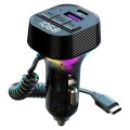 C53 Fast Charging Car Charger Car Bluetooth Receiver FM Transmitter MP3 Player