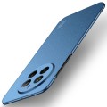For Realme 12 Pro / 12 Pro+ MOFI Fandun Series Frosted PC Ultra-thin All-inclusive Phone Case(Blue)