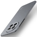 For Realme 12 Pro / 12 Pro+ MOFI Fandun Series Frosted PC Ultra-thin All-inclusive Phone Case(Gray)
