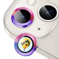For iPhone 15 / 15 Plus ENKAY Hat-Prince AR 9H Rear Lens Aluminium Alloy Tempered Glass Film(Colorfu