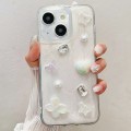 For iPhone 13 Cream Gum Decoden TPU Phone Case(Butterfly)