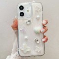 For iPhone  12 Cream Gum Decoden TPU Phone Case(Butterfly)