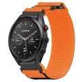 For Garmin Approach S62 22mm Nylon Hook And Loop Fastener Watch Band(Orange)